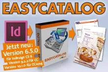 EasyCatalog Version 6.5.0, 9.2.2 und 10.1.0 für Adobe InDesign erschienen